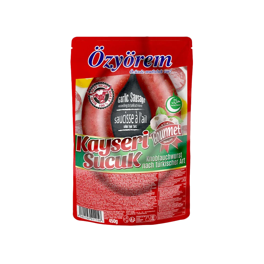 Kayseri Knoblauchwurst (450g)